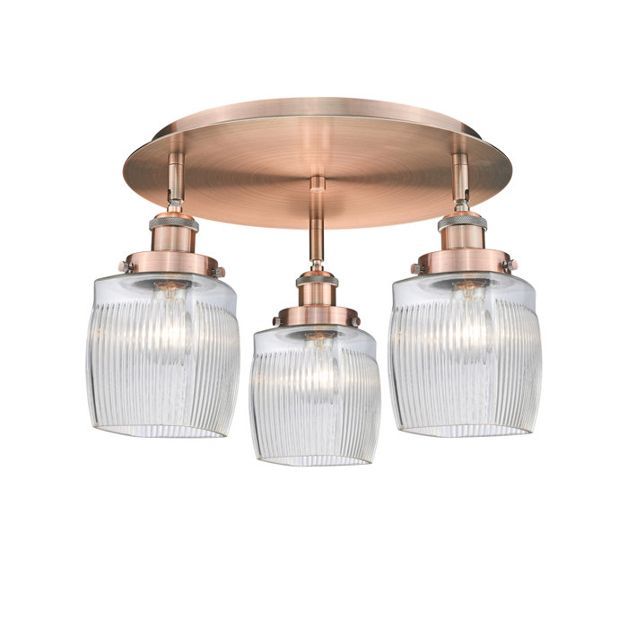 Innovations Lighting Colton Glass Flush Mount Wayfair